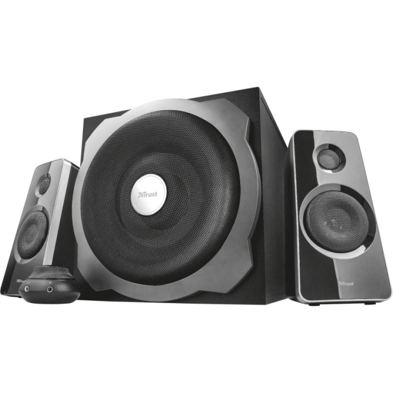 Trust Tytan 2.1 Subwoofer Speaker Set Black (19019)