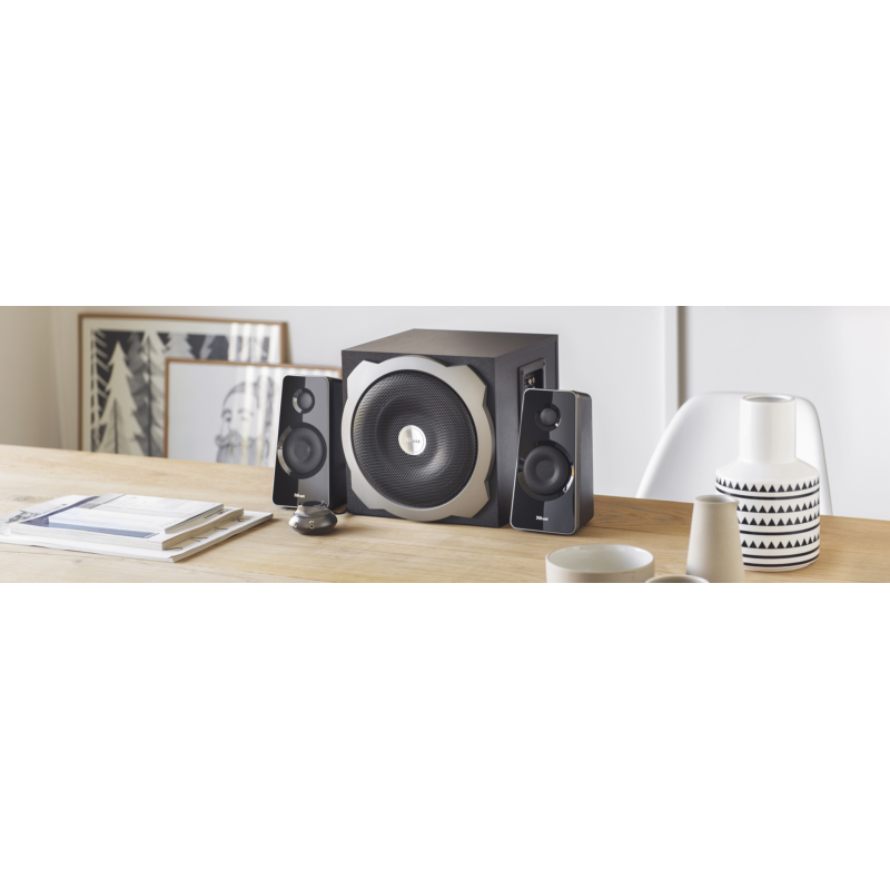 Trust Tytan 2.1 Subwoofer Speaker Set Black (19019)