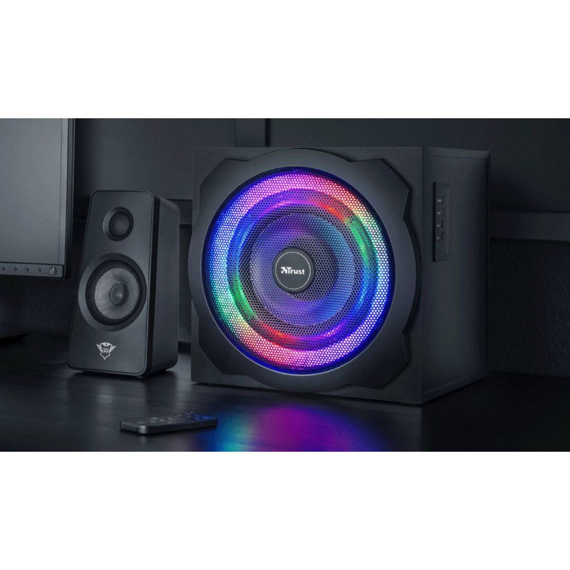Trust GXT 629 Tytan RGB Illuminated 2.1 Speaker Set (22944)