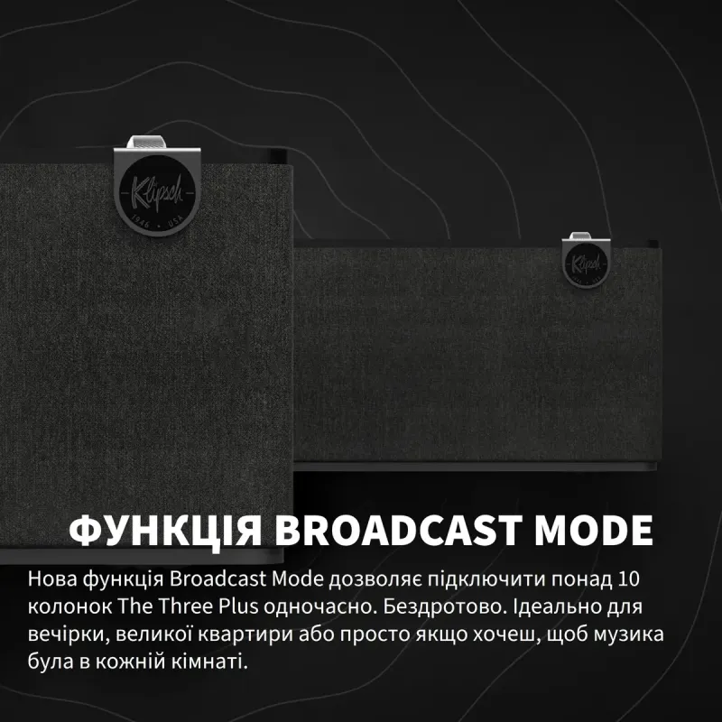 Акустика Klipsch The Three Plus Matte Black