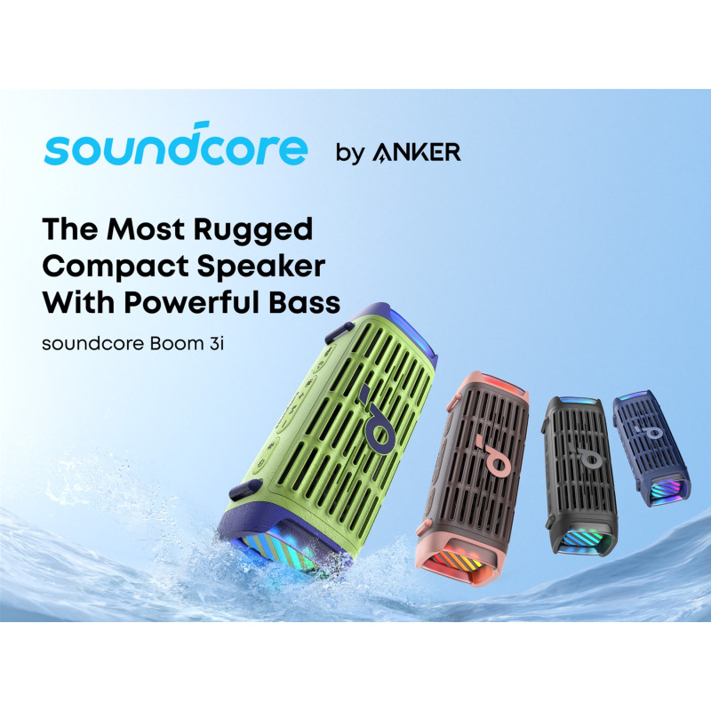 Акустика Anker SoundCore Boom 3i 50W RGB Black