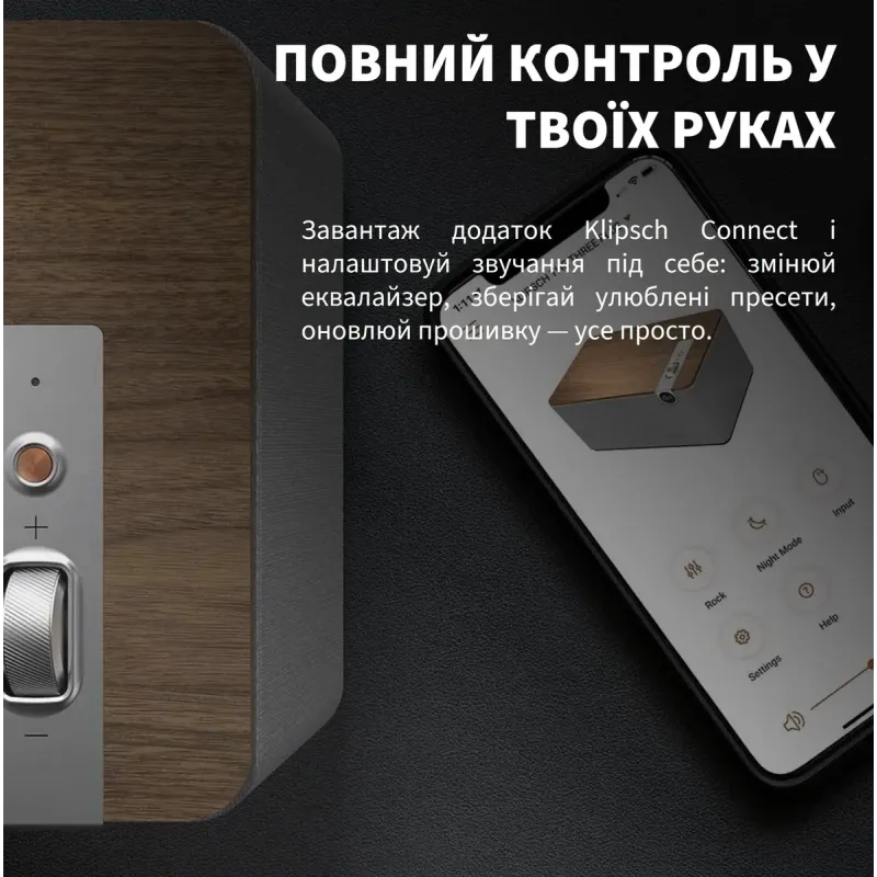 Акустика Klipsch The Three Plus Walnut