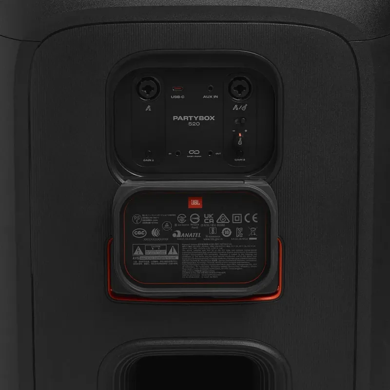 Акустика JBL PartyBox 520 Black (JBLPARTYBOX520EU)