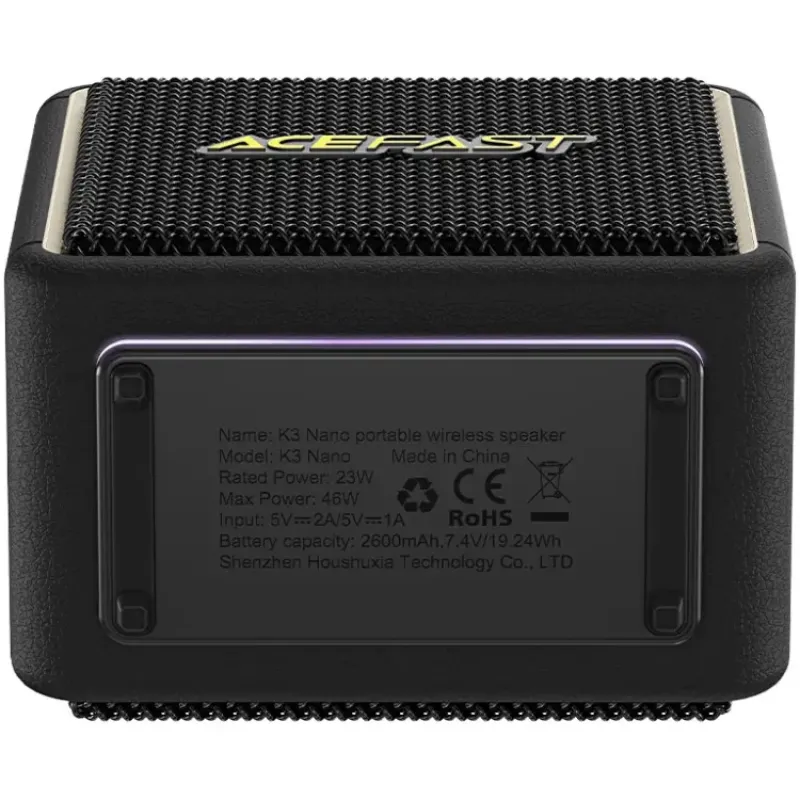Акустика Acefast K3 Nano Black (6974316285229)
