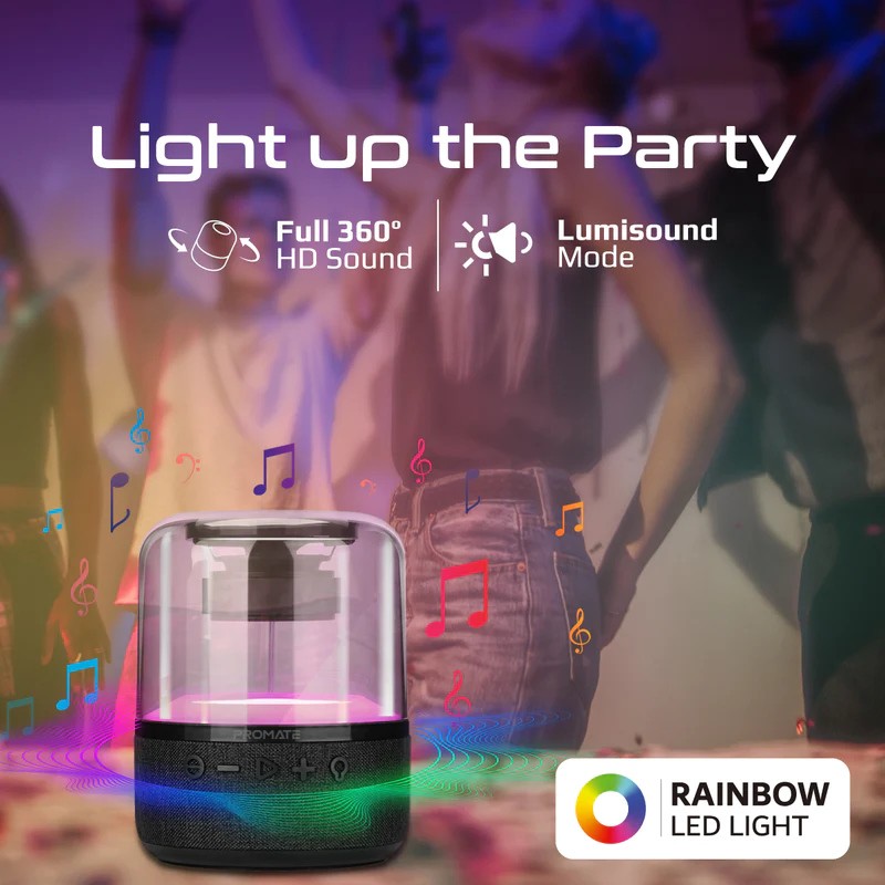 Акустика Promate Glitz-L Blue (glitz-l.blue)