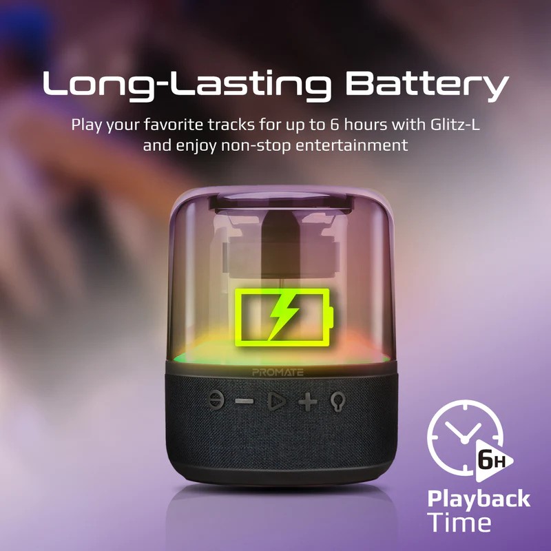 Акустика Promate Glitz-L Blue (glitz-l.blue)