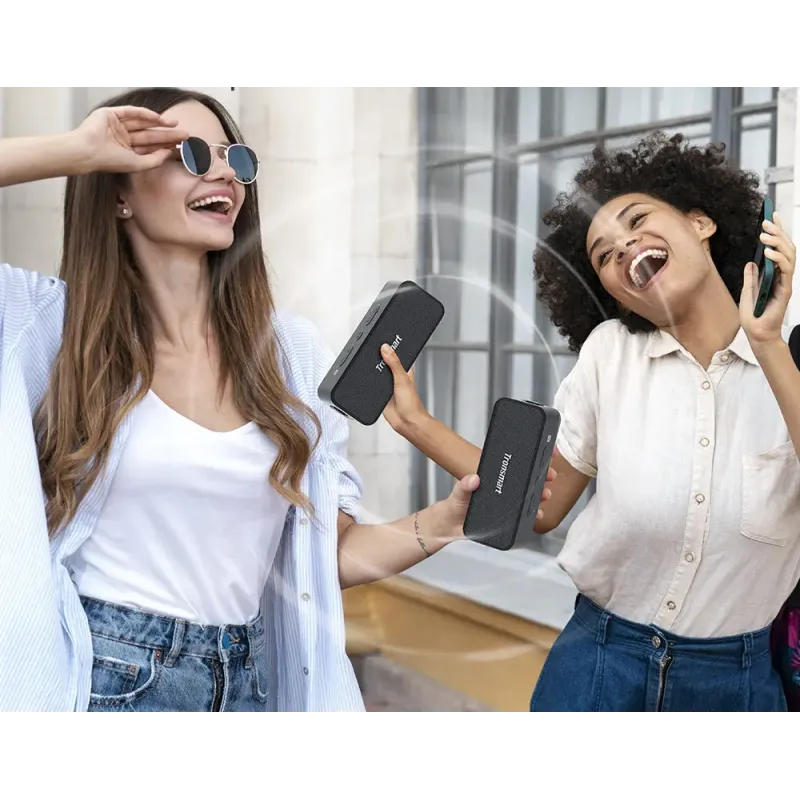 Акустика Tronsmart T2 Plus Upgraded Black (1019754)