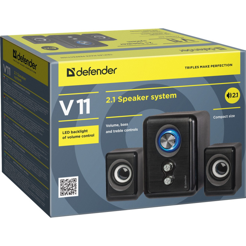 Defender V11 Black (65111)