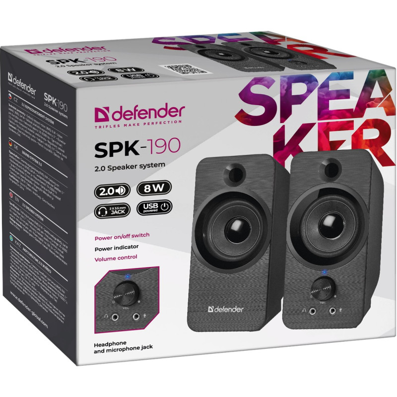 Defender SPK-190 Black (65190)