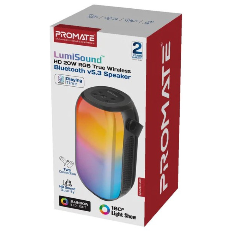 Promate Spectro-20 20W Black (spectro-20)