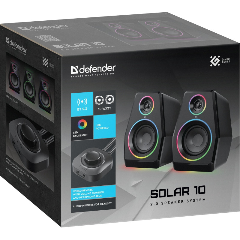 Defender Solar 10 Black (65940)