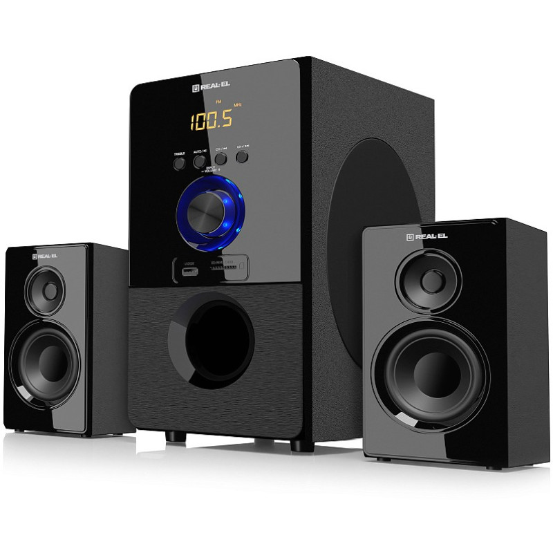 Акустика REAL-EL M-555 Black (EL121300013)