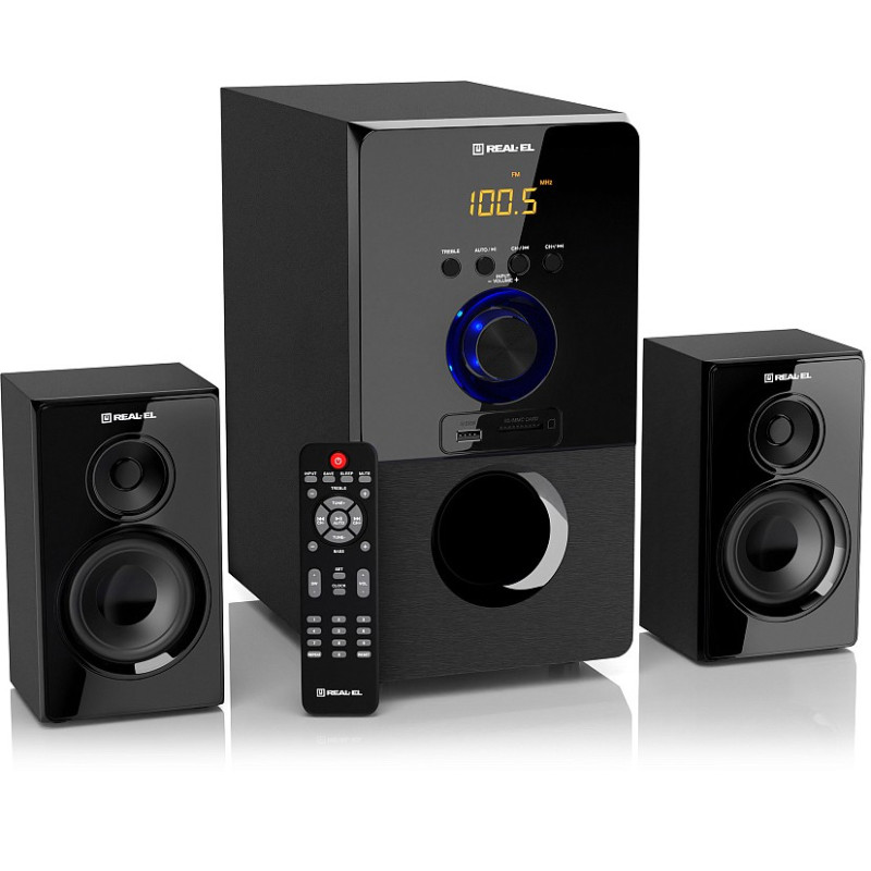 Акустика REAL-EL M-555 Black (EL121300013)