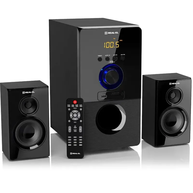 Акустика REAL-EL M-555 Black (EL121300013)