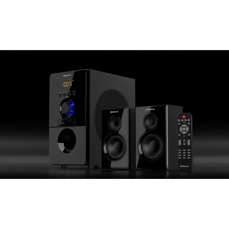 Акустика REAL-EL M-555 Black (EL121300013)