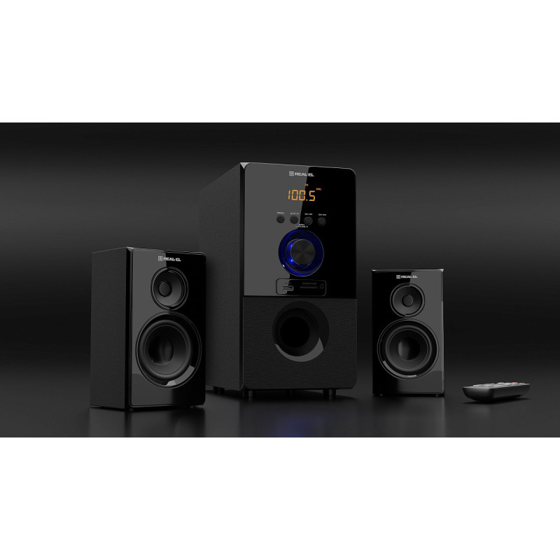 Акустика REAL-EL M-555 Black (EL121300013)