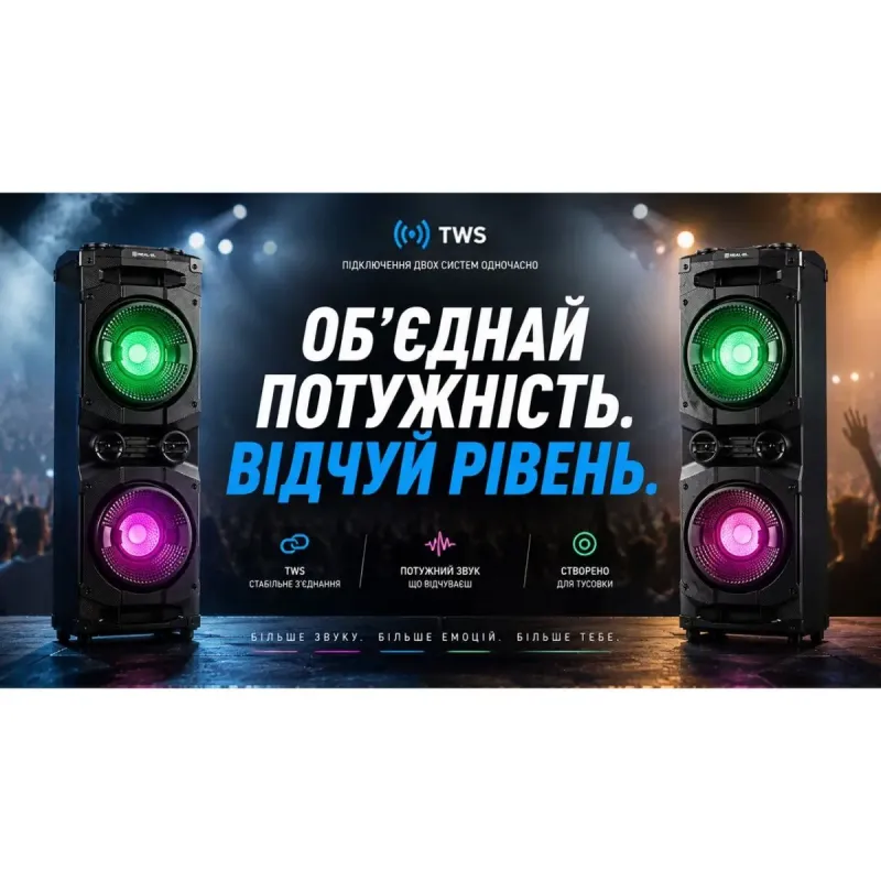 Акустика REAL-EL S-2005 Black (EL121600033)