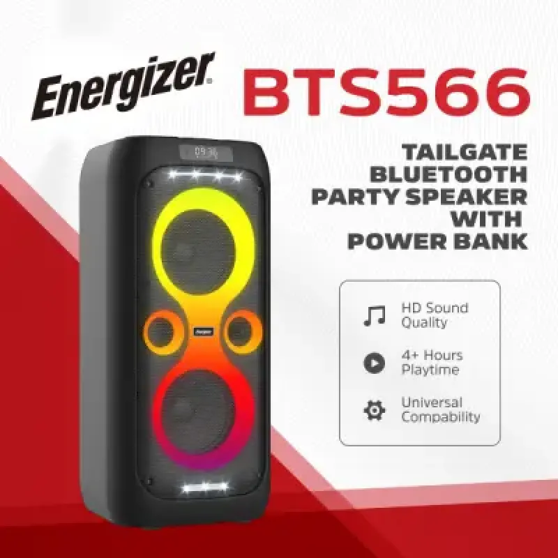 Акустика Energizer BTS566 Black