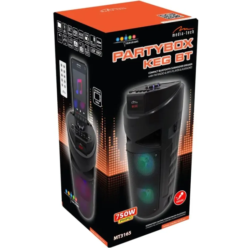 Акустика Media-Tech PARTYBOX KEG BT (MT3165)