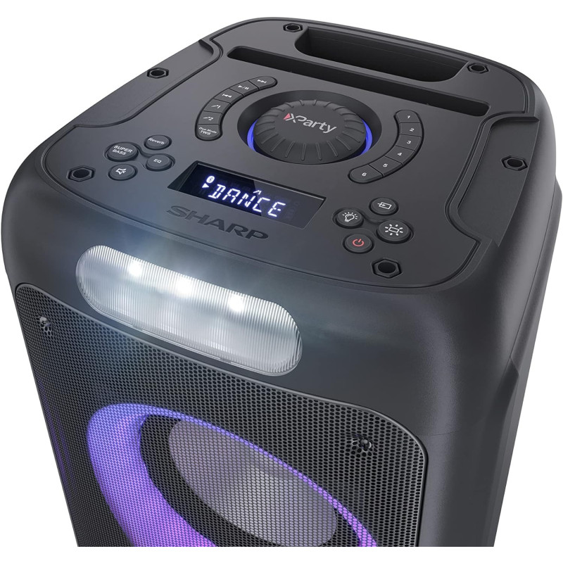 SHARP XpartyStreet Beat:Party Speaker PS-949 Black