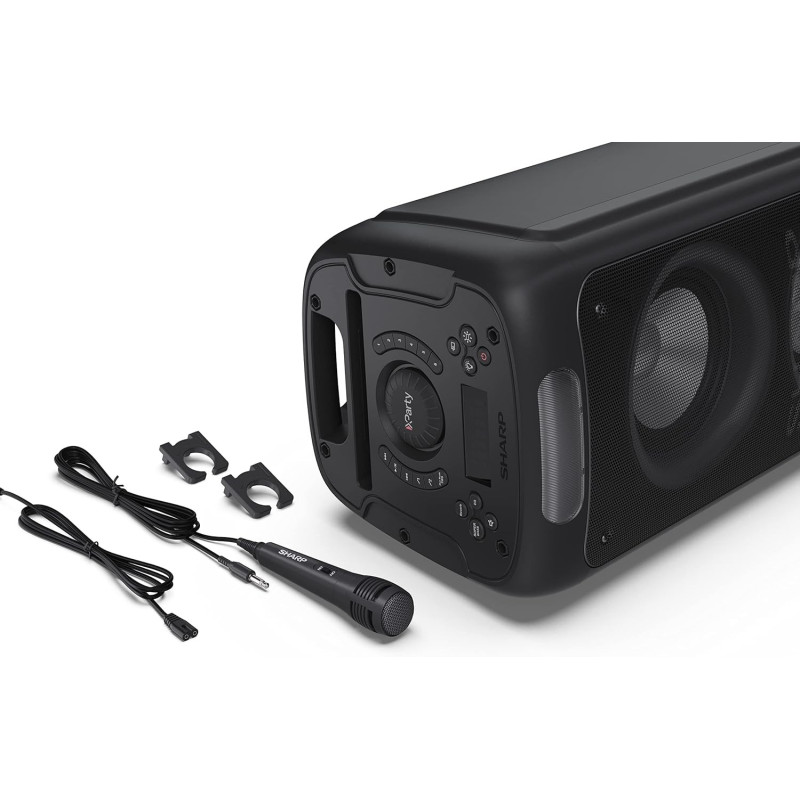 SHARP XpartyStreet Beat:Party Speaker PS-949 Black