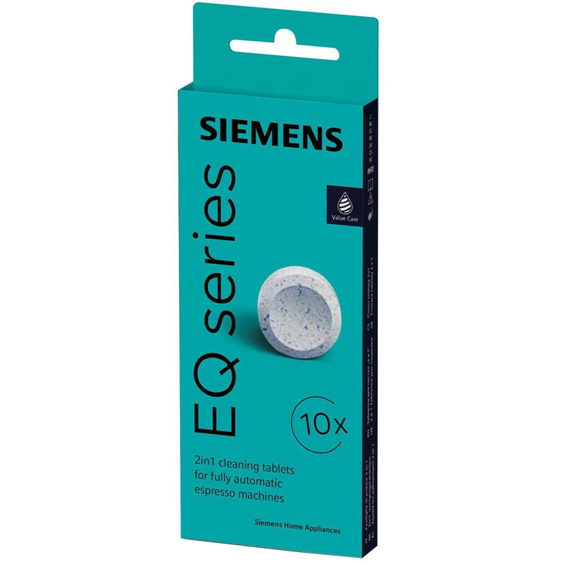 Siemens Таблетки для очищення кавоварок 10 шт. (TZ80001A)