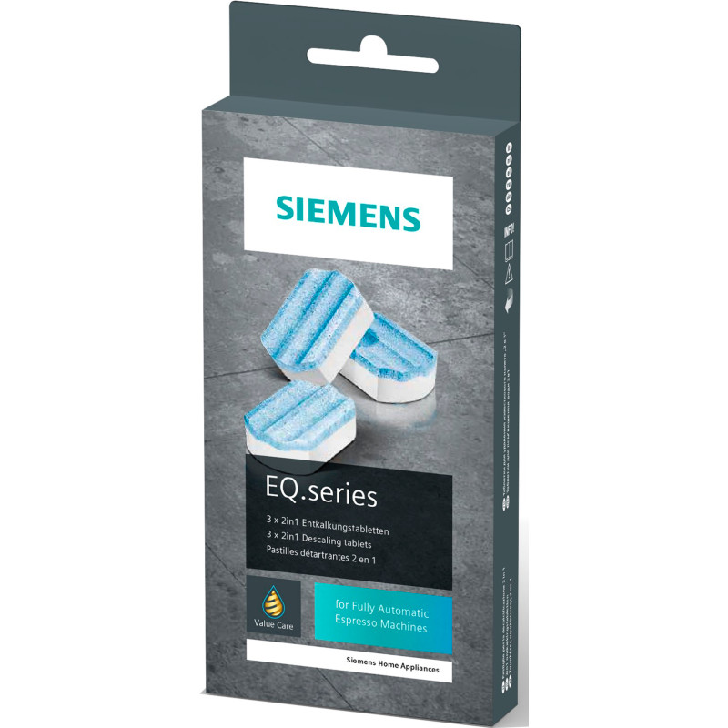Siemens Таблетки для видалення накипу 3 шт. (TZ80002A)