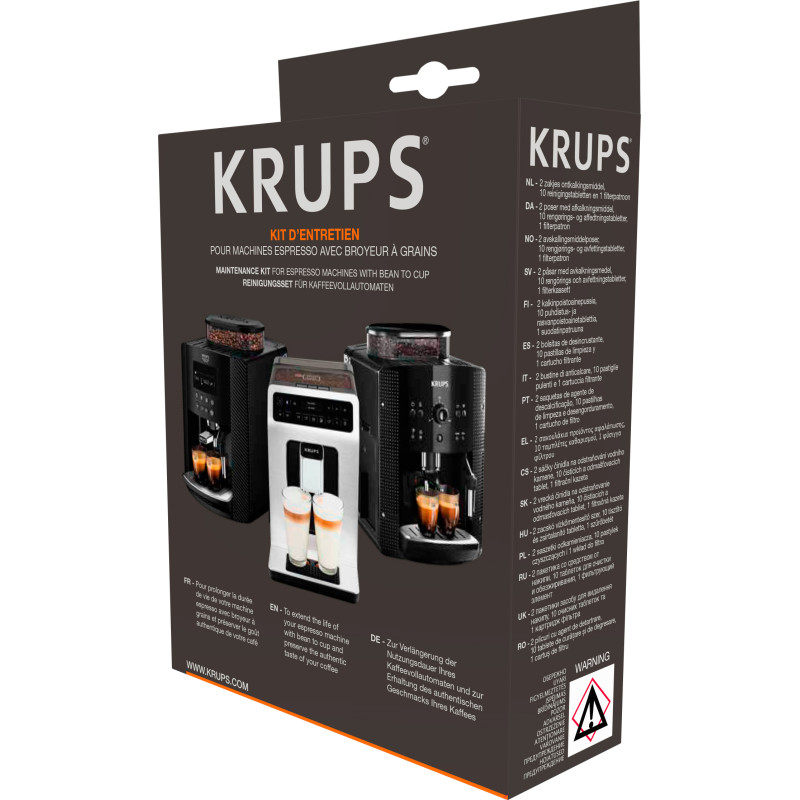 Krups Набір для обслуговування кавомашин (XS530010)