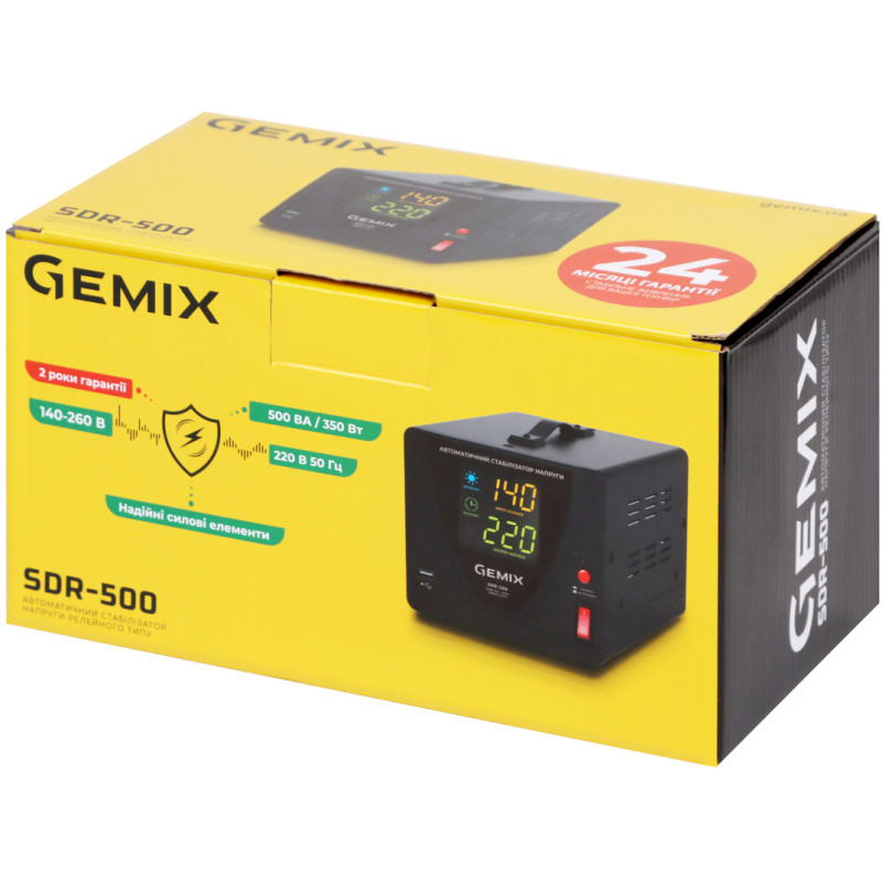 Стабилизатор напряжения Gemix SDR500.350W