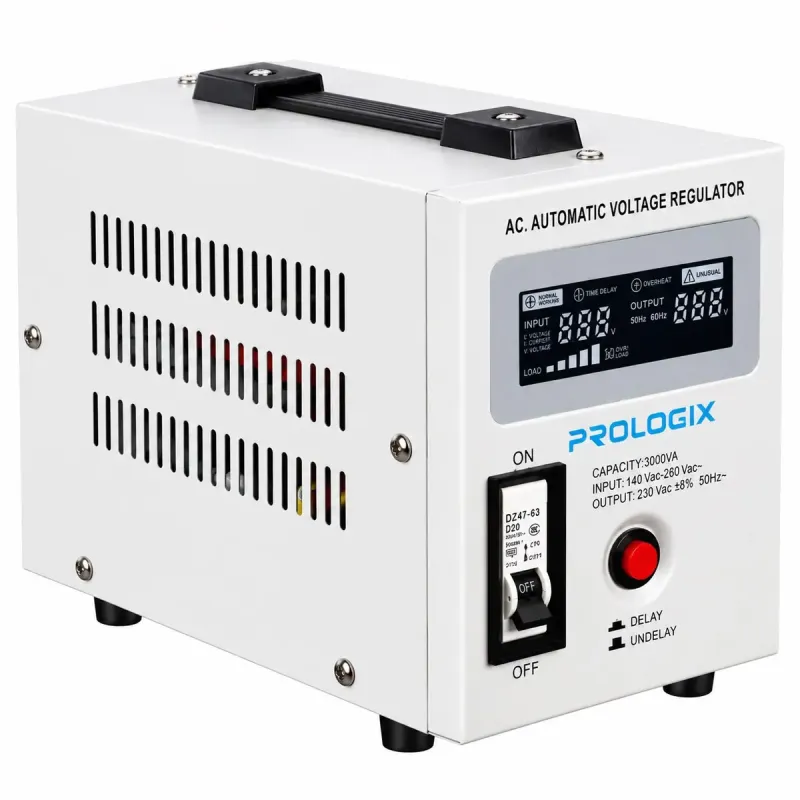 Стабілізатор напруги Prologix 3000VA (PLSTAB-REL3000T)