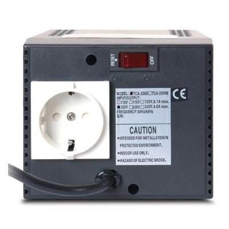 Стабилизатор напряжения Powercom TCA-1200 Black