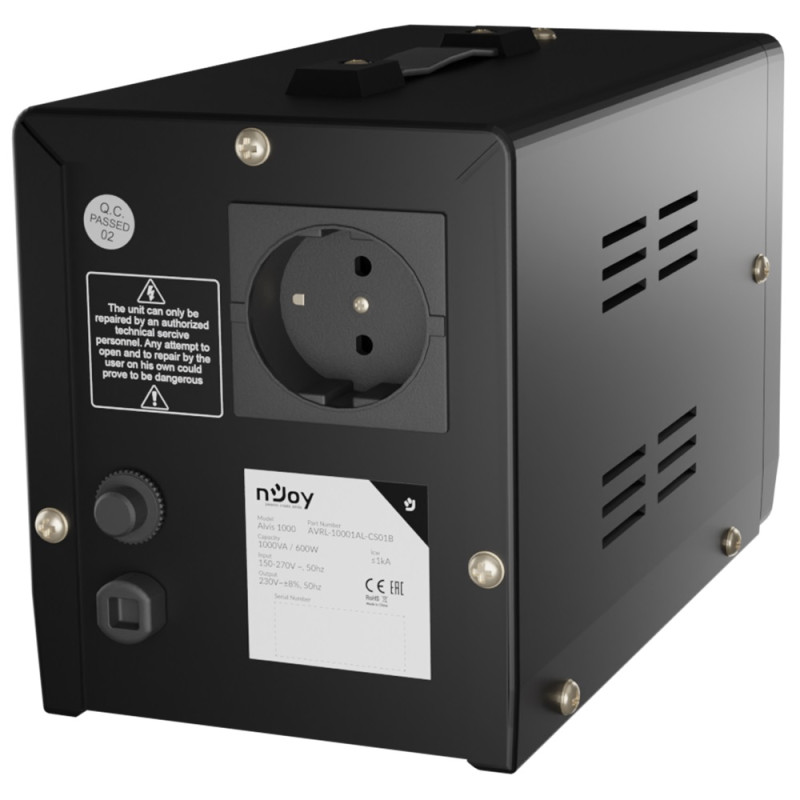 Стабілізатор напруги NJOY Alvis 1000 (AVRL-10001AL-CS01B)