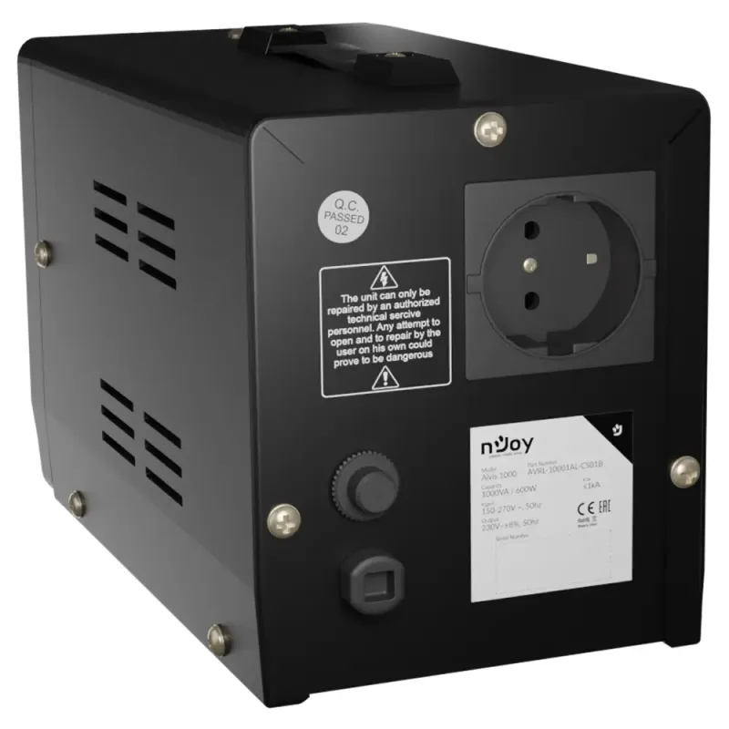 Стабілізатор напруги NJOY Alvis 1000 (AVRL-10001AL-CS01B)