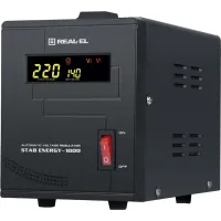 Стабілізатор напруги REAL-EL Stab Energy-1000 Black (EL122400012)