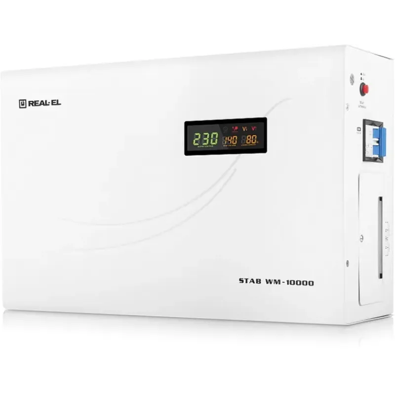 Стабілізатор напруги REAL-EL STAB WM-10000 (EL122400015)
