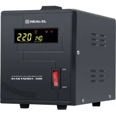 Стабілізатор напруги REAL-EL STAB Energy-500 (4743304104833)