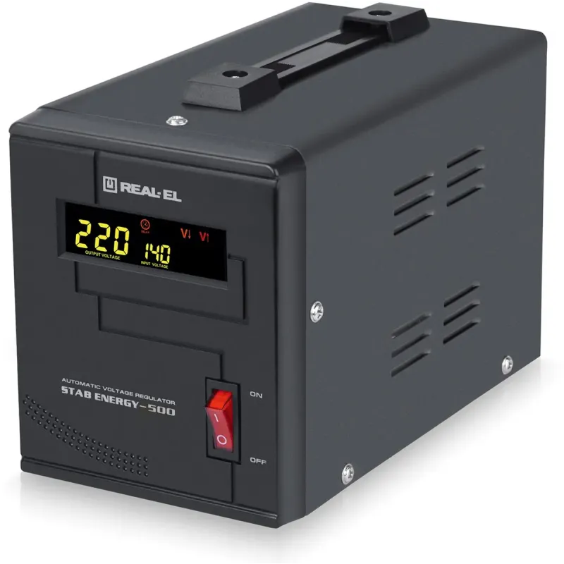 Стабилизатор напряжения REAL-EL STAB Energy-500 (4743304104833)