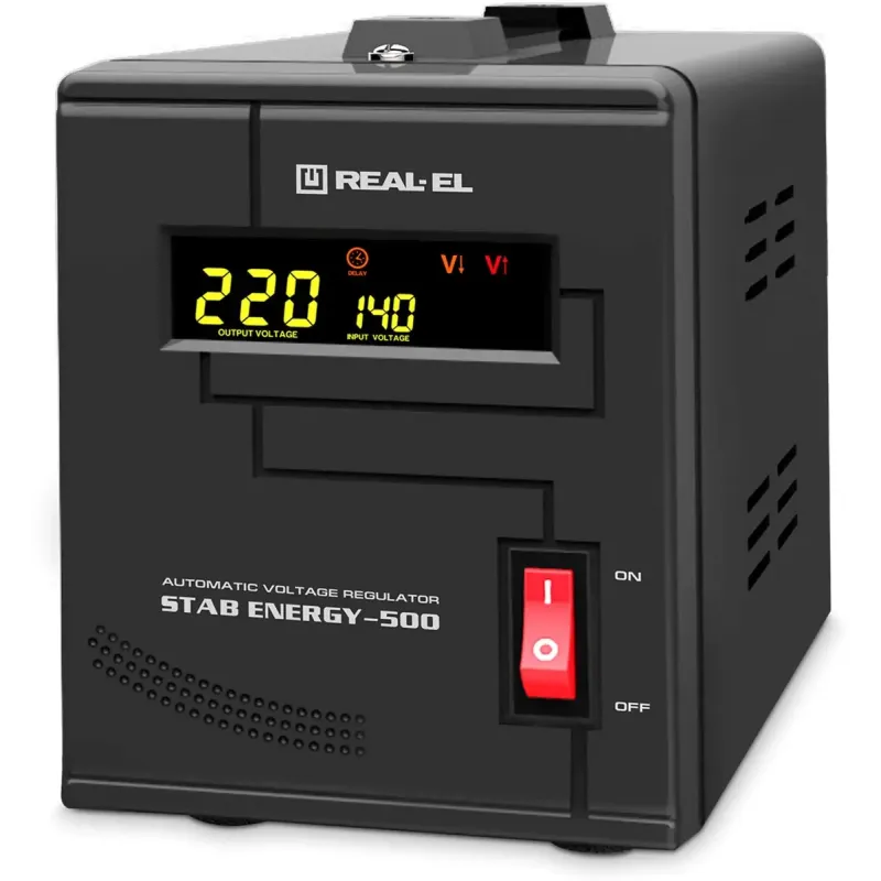 Стабилизатор напряжения REAL-EL STAB Energy-500 (4743304104833)
