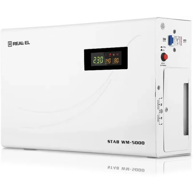 Стабілізатор напруги REAL-EL STAB WM-5000 (EL122400014)