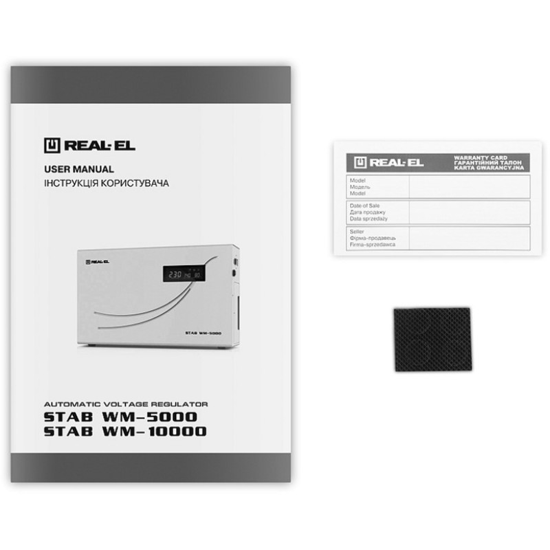 Стабилизатор напряжения REAL-EL STAB WM-5000 (EL122400014)