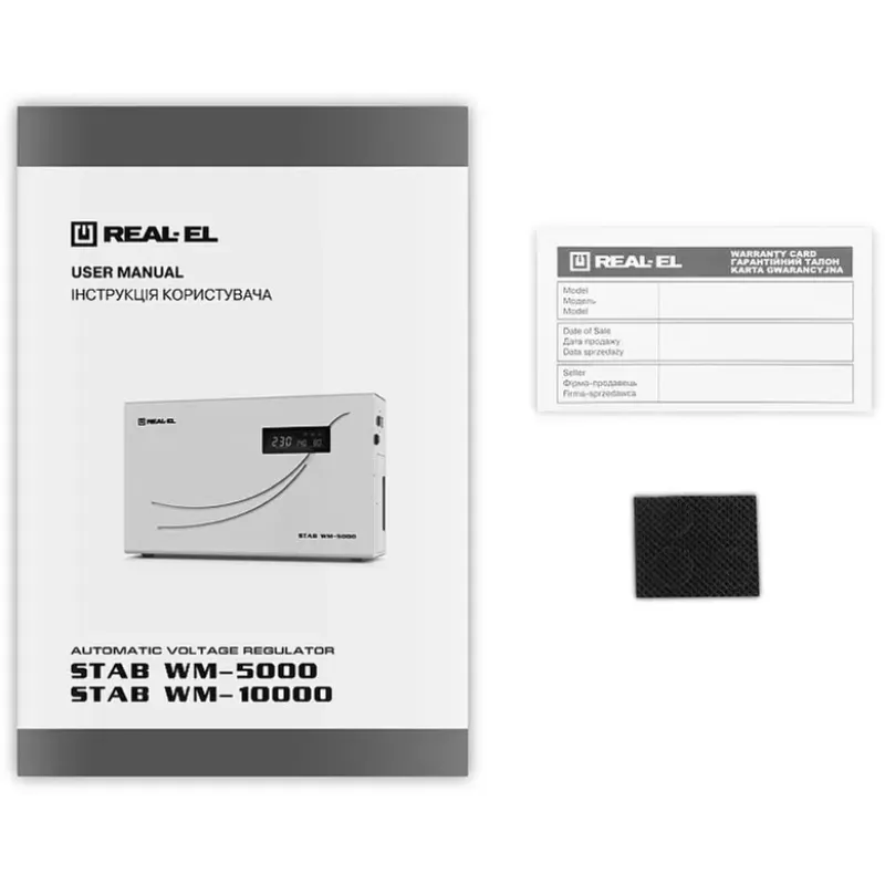 Стабілізатор напруги REAL-EL STAB WM-5000 (EL122400014)