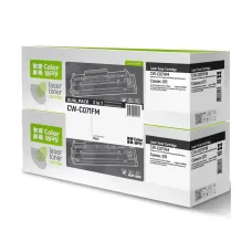 Картридж ColorWay Тонер-картридж Canon 071 для Canon LBP 122, MF 272/275 Dual Pack Black (CW-C071FM)