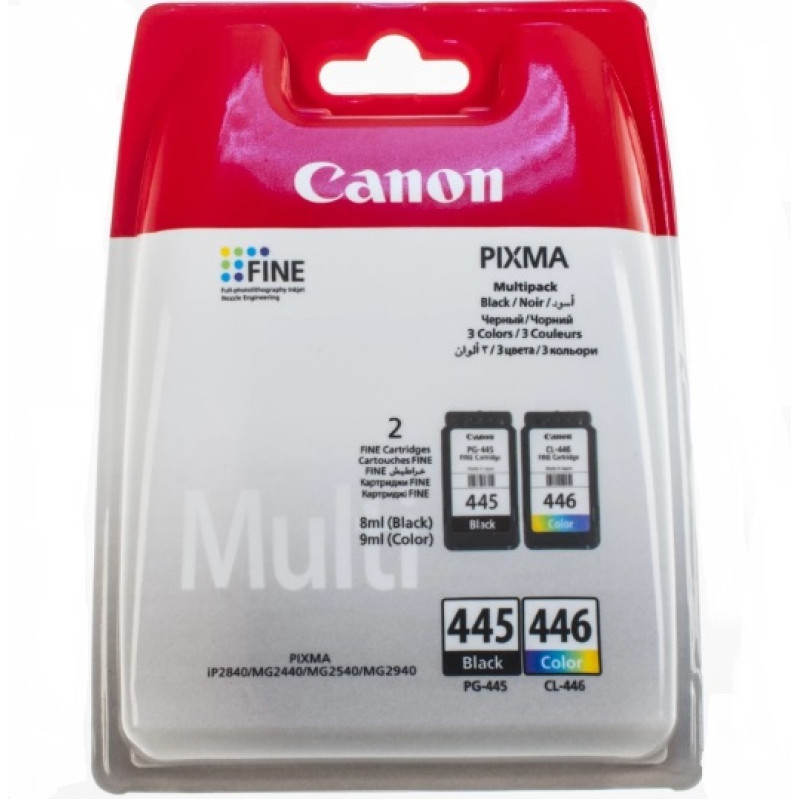 Картридж Canon PG-445/CL-446 MultiPack Black+Color (8283B008)