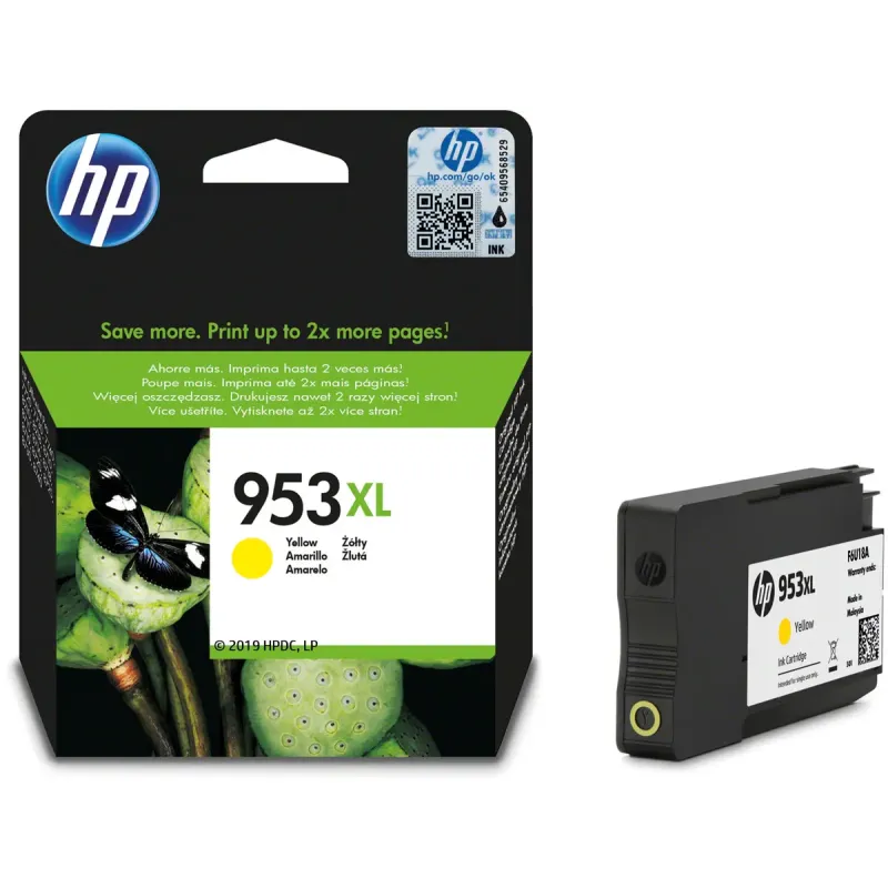 Картридж HP DJ No.953XL Yellow OJ Pro 8210/8710/8720/8725/8730 (F6U18AE)