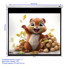 Экран для проектора Elite Screens M119XWS1