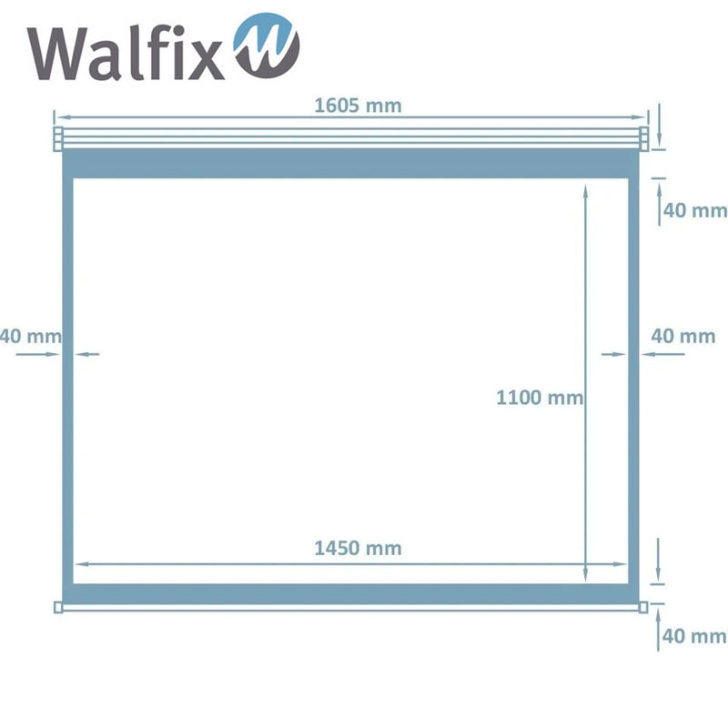 Экран для проектора Walfix  SNM-1