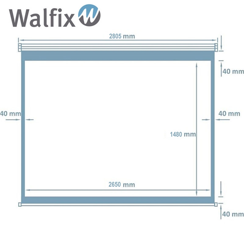 Экран для проектора Walfix  SNM-10