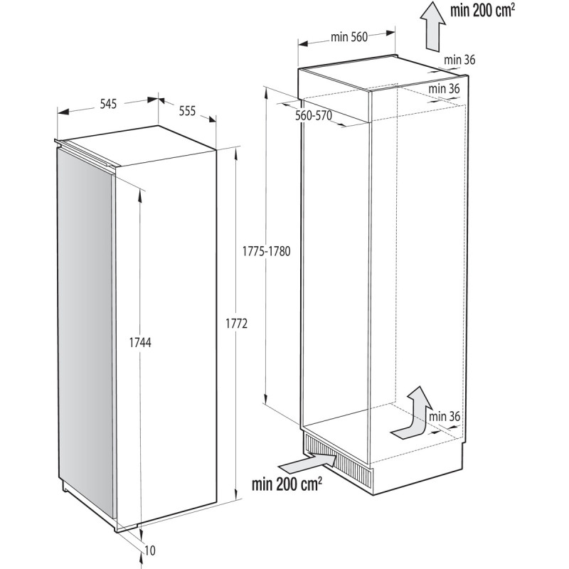 Морозильна камера Gorenje FNI518EA1