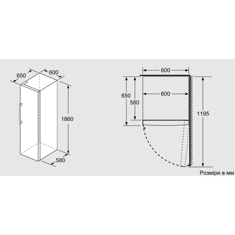 Морозильная камера Siemens GS36NFIEV