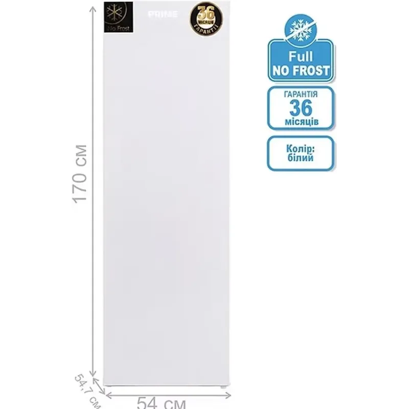 Морозильна камера PRIME Technics FSN 1728 IE